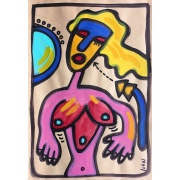 juhel_03_huile_sur_papier_kraft_2005_30x21
